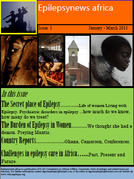 Jan-Mar 2013 issue of Epilepsy News Africa